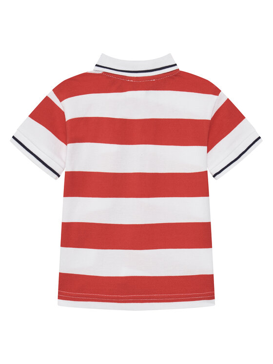 United Colors Of Benetton United Colors Of Benetton Polo 39QAG300V Czerwony Regular Fit