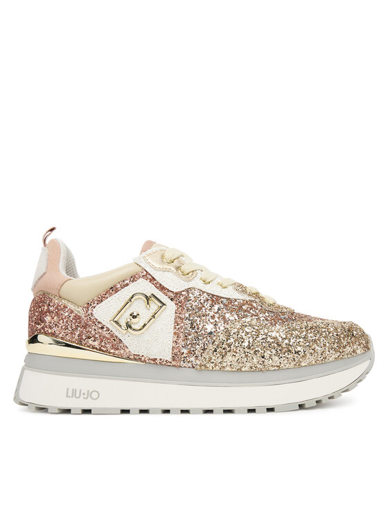 Liu Jo Liu Jo Sneakersy Maxi Wonder 01 BF5009 TX007 Złoty