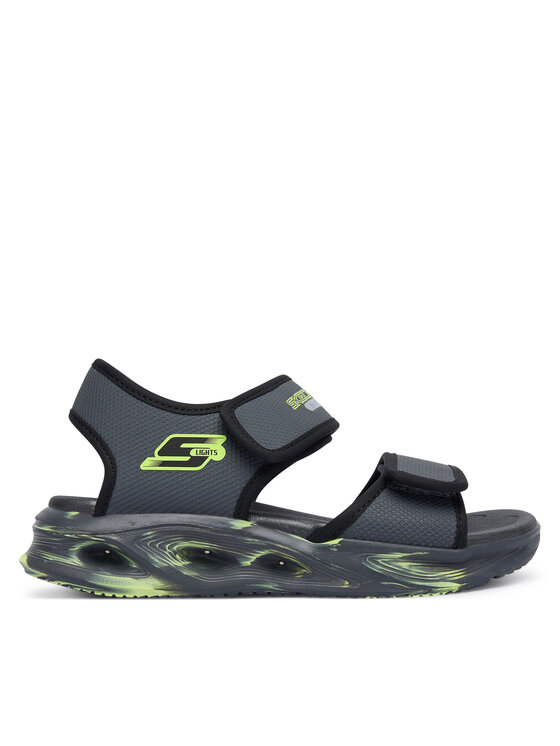 Skechers Skechers Босоніжки Sola Glow Sandal 407032L/CCBK Сірий