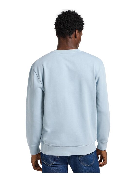 Lee Lee Felpa 112363879 Blu Regular Fit