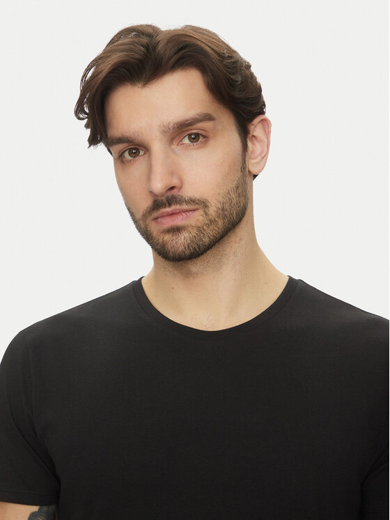 Lacoste Lacoste Set di 3 T-shirt TH9010 Nero Regular Fit