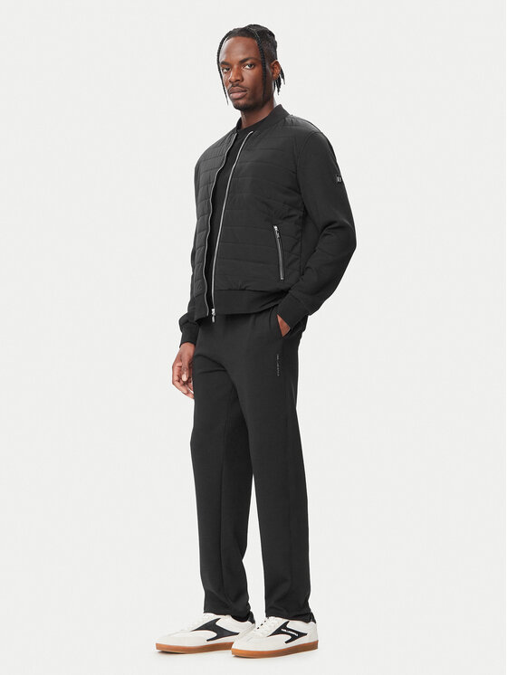 KARL LAGERFELD KARL LAGERFELD Pantaloni trening 705001 564902 Negru Regular Fit