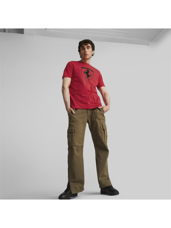 Puma Puma T-Shirt 620951 Czerwony Regular Fit