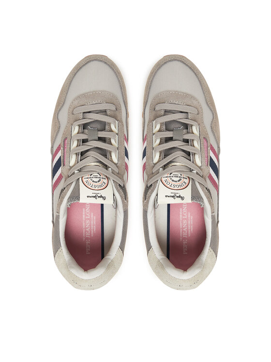 Pepe Jeans Pepe Jeans Sneakersy Kingston Heritage W PLS40033 Różowy