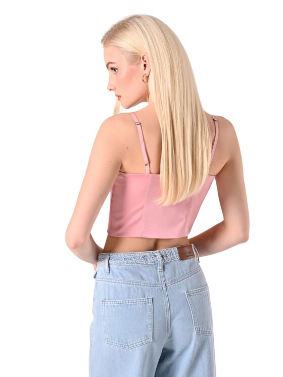 Rinascimento Rinascimento Top top donna Różowy Slim Fit