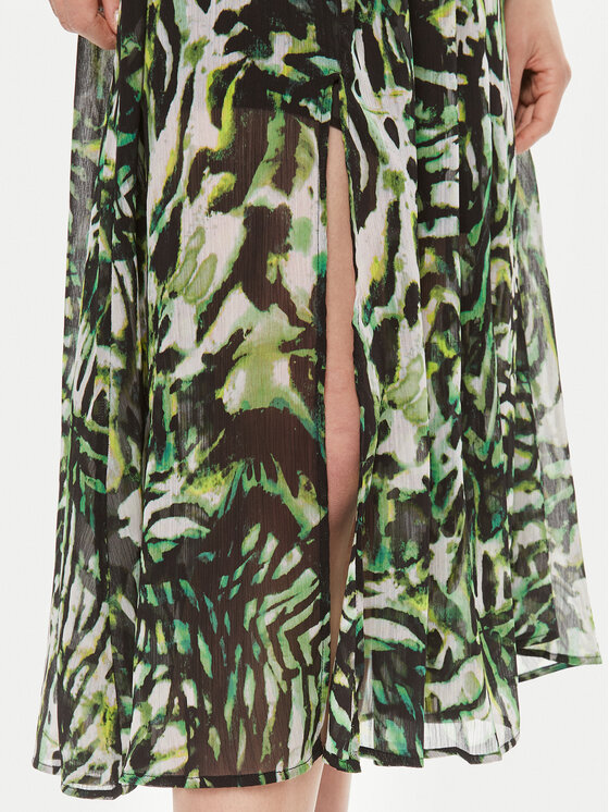Morgan Morgan Rochie de vară 241-RIMPA.F Verde Regular Fit