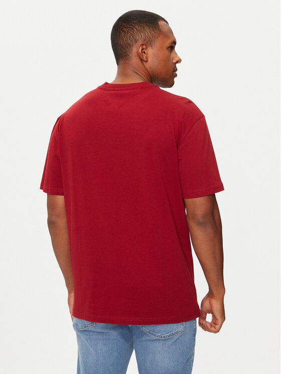 Tommy Jeans Tommy Jeans T-shirt DM0DM19694 Crvena Regular Fit