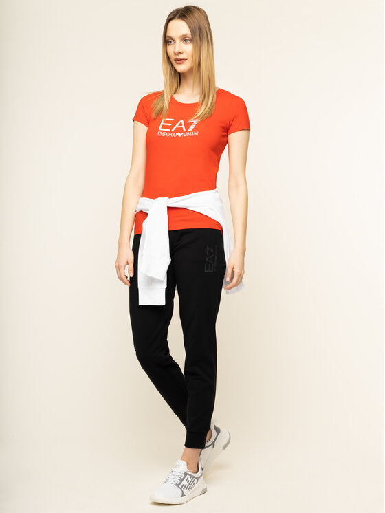 EA7 Emporio Armani EA7 Emporio Armani Tričko 8NTT63 TJ12Z 1457 Červená Regular Fit