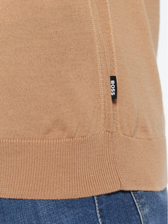 BOSS Boss Golf Musso-P 50468262 Brązowy Slim Fit