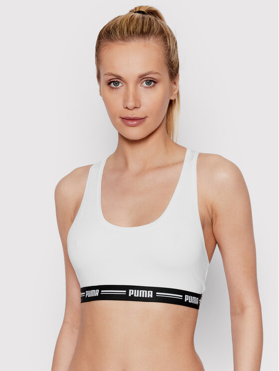 Puma Puma Sportinė liemenėlė Racer Back 907862 Balta