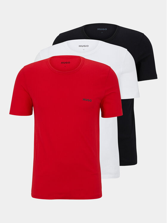 Hugo Hugo Komplet 3 t-shirtów 50480088 Kolorowy Regular Fit