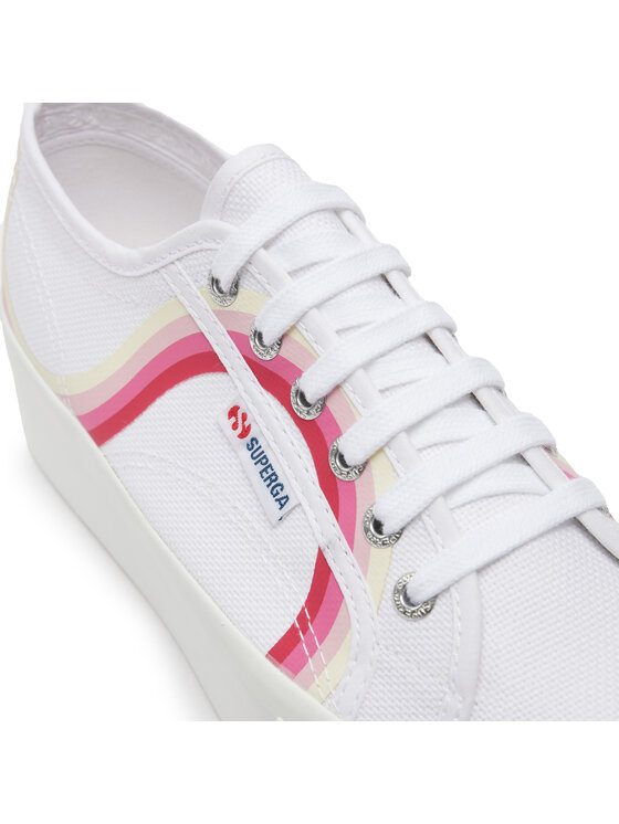 Superga Superga Tenisice Round Stripes 2790 S4128TW Bijela