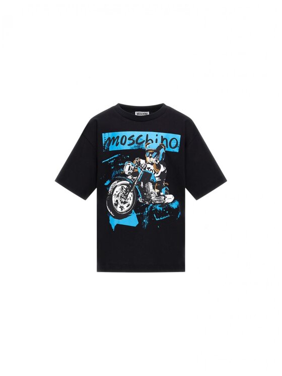 LOVE MOSCHINO LOVE MOSCHINO T-Shirt hum054_laa23 Μαύρο Regular Fit