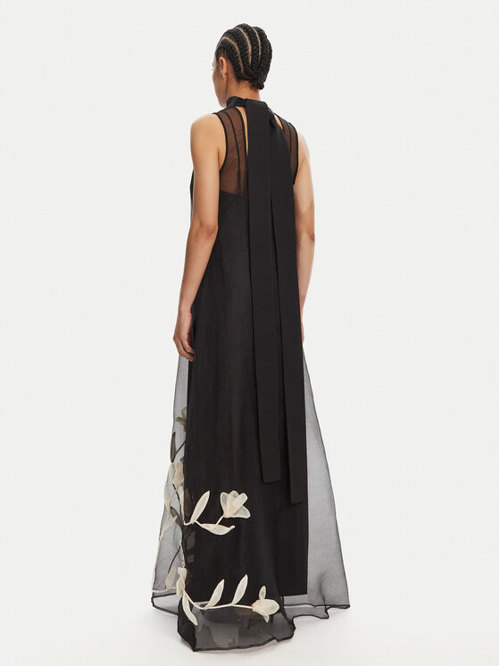 STAUD STAUD Abendkleid Albee R25R2209OZ Schwarz Regular Fit