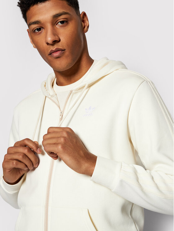 adidas Majica dugih rukava adicolor 3-Str Fz Nd GN3455 Bež Regular Fit •  Modivo.hr