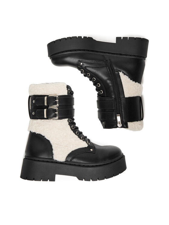 DeeZee DeeZee Schnürschuhe 13123-2 Schwarz