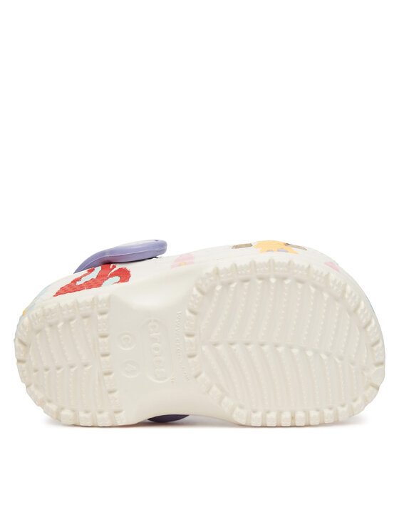 Crocs Crocs Klapki Classic Butterfly Graphic Clog T 211263 Biały
