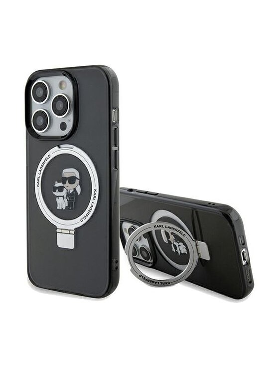 Etui na telefon KARL LAGERFELD, Czarne, iPhone 14 Pro
