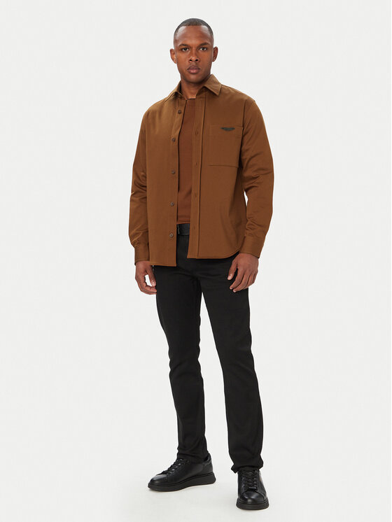 BOSS BOSS Koszula C-Owen 50567166 Brązowy Relaxed Fit