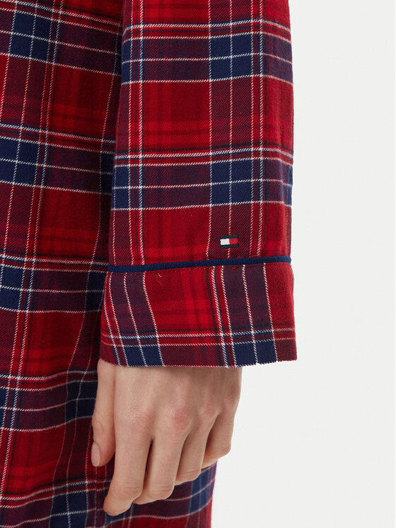 Tommy Hilfiger Tommy Hilfiger Koszula nocna UW0UW06598 Kolorowy Relaxed Fit
