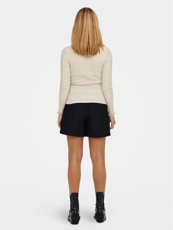 ONLY ONLY Μπλουζάκι Leslie 15277888 Μπεζ Regular Fit
