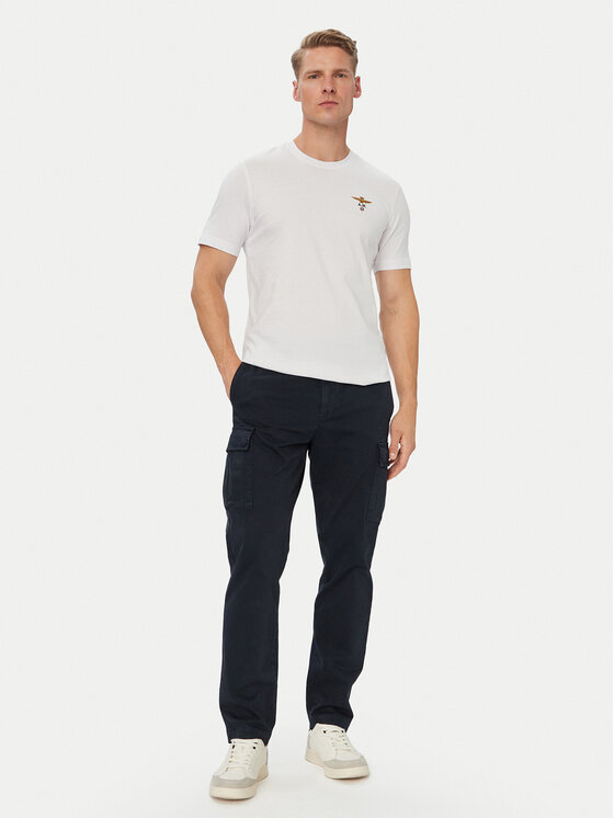 Aeronautica Militare Aeronautica Militare Футболка 262TS1580UJ00372 Білий Regular Fit