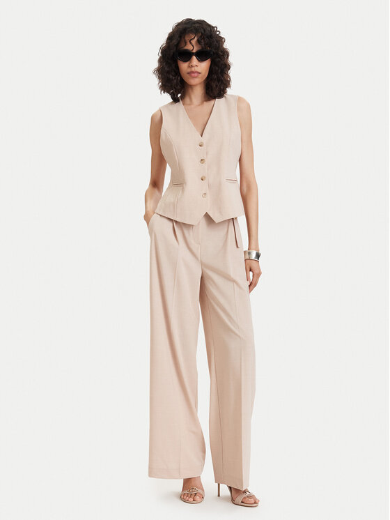 Maryley Maryley Елек 26EB123/08BE Бежов Regular Fit