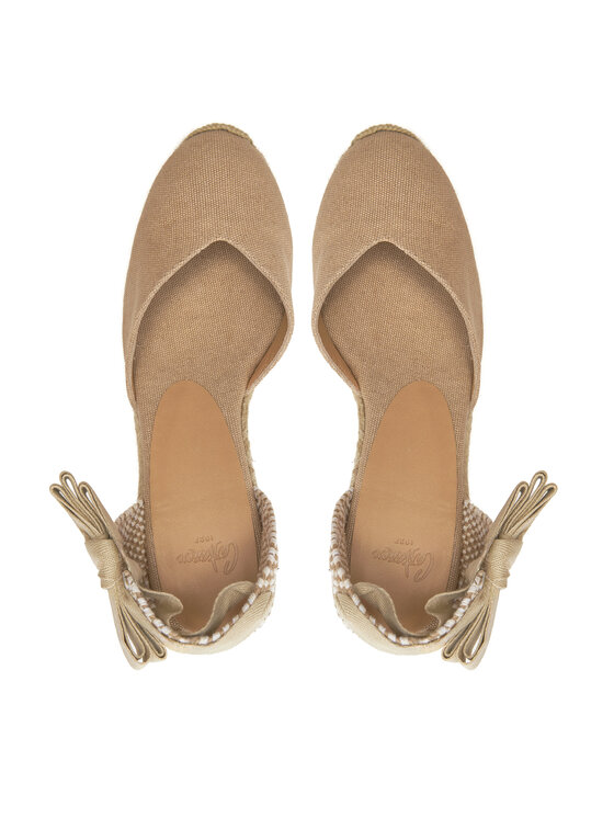 Castañer Castañer Espadryle Chiara/8Ed/002 021668 Beżowy
