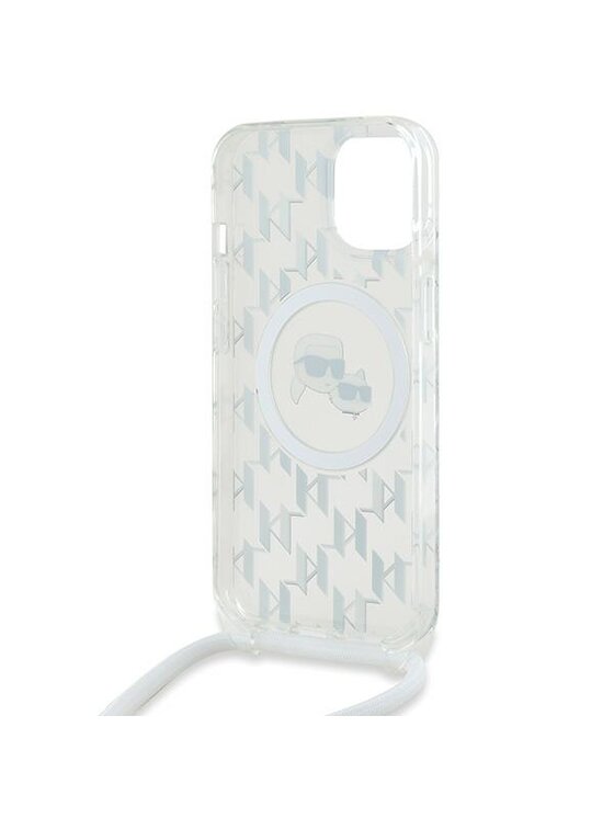 KARL LAGERFELD KARL LAGERFELD Etui na telefon Apple iPhone 15 Przezroczysty