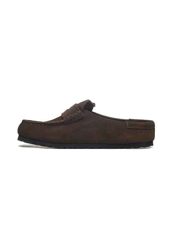 Birkenstock Birkenstock Półbuty Naples Wrapped Suede Leathe Brązowy