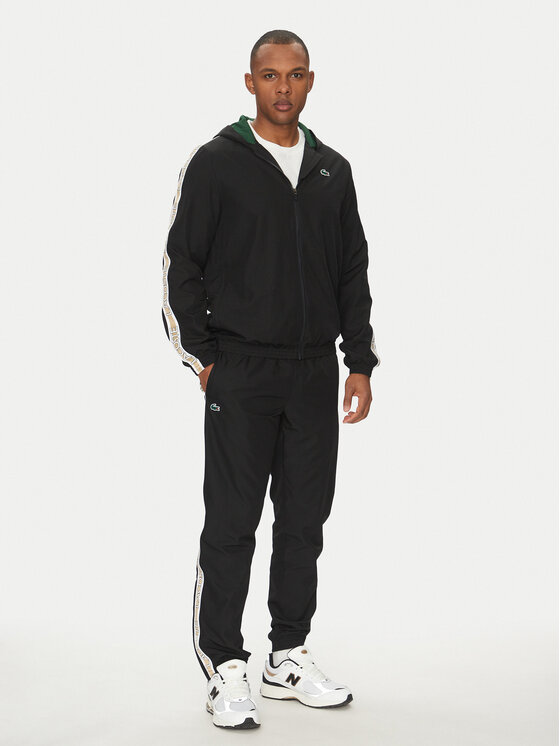 Lacoste Lacoste Pantaloni da tuta XH8974 Nero Relaxed Fit