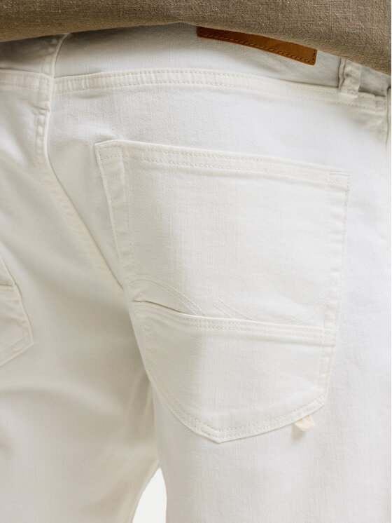 Jack & Jones Jack & Jones Džínsové šortky Rick 12294338 Biela Regular Fit