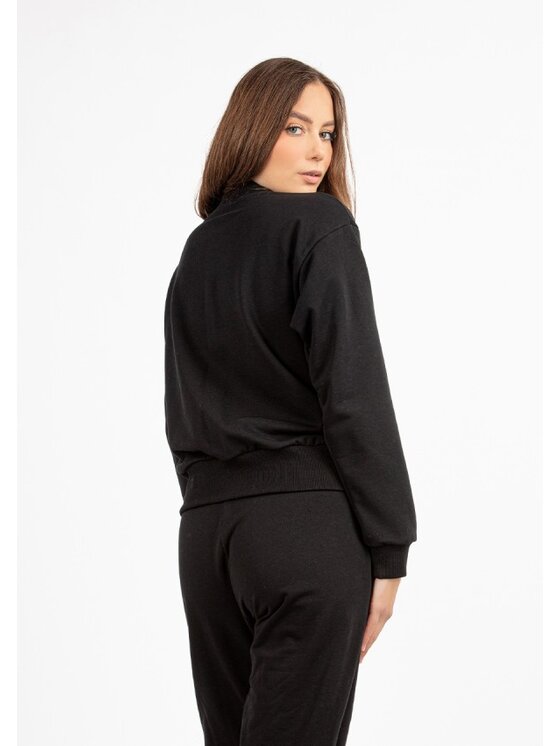 DKaren Sport DKaren Sport Bluza DK-K-B24 Czarny Classic Fit