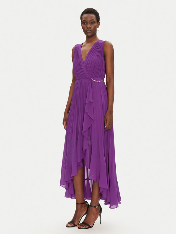 Morgan Morgan Rochie cocktail 251-ROSYTA M Violet Regular Fit