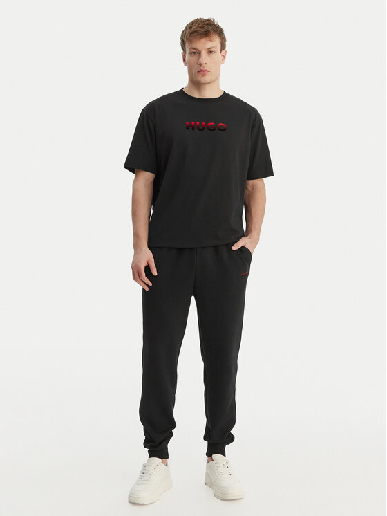 HUGO HUGO Pantaloni da tuta Atlas 50557004 Nero Regular Fit