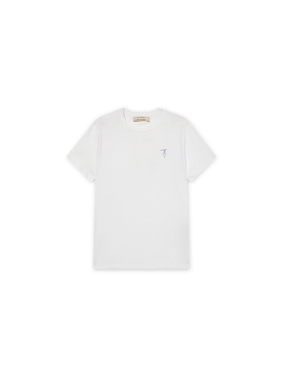 Trussardi Trussardi T-Shirt G0568000127N001 Biały Regular Fit
