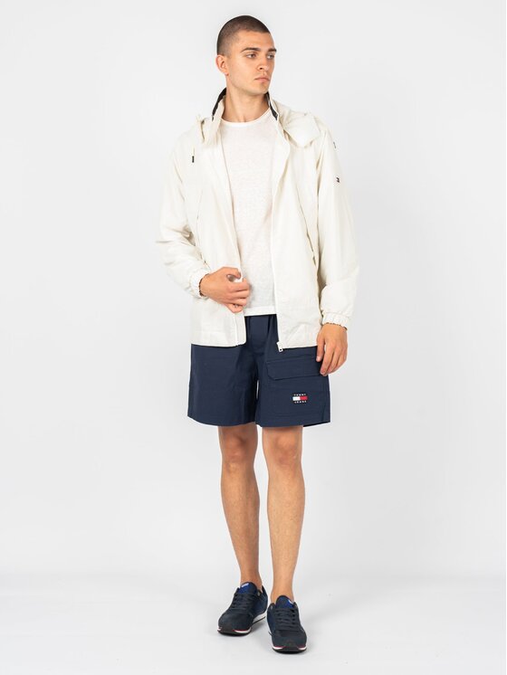 Tommy Hilfiger Tommy Hilfiger Μπουφάν μεταβατικό DM0DM12442 Εκρού Regular Fit