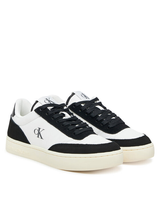 Calvin Klein Jeans Calvin Klein Jeans Sneakersy Classic Cupsole Mix In YW0YW01767 Biały