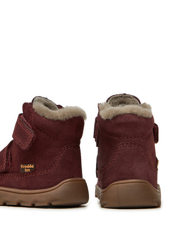 Froddo Froddo Csizma Zeru Tex Furry Barefoot G2110149-5 M Piros