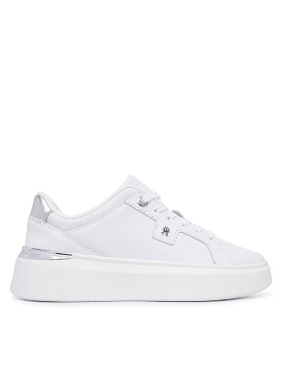 Tommy Hilfiger Tommy Hilfiger Αθλητικά Th Platform Chic Sneaker FW0FW09626 Λευκό