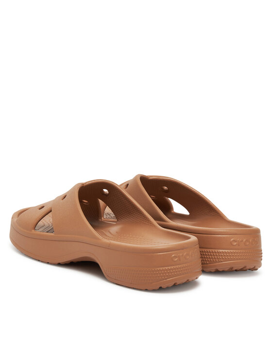Crocs Crocs Natikači Cross Strap 210840 Rjava