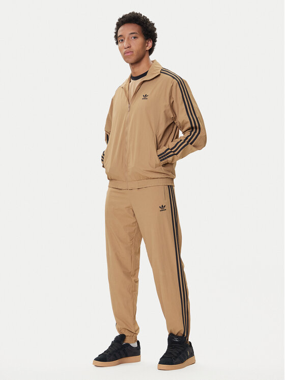 adidas adidas Donji dio trenerke adicolor Woven Firebird JY1339 Bež Regular Fit
