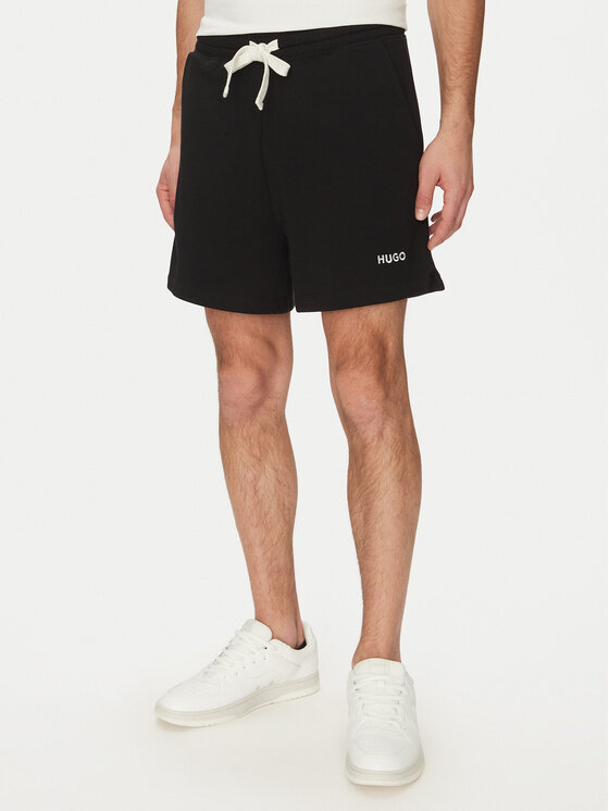 HUGO Pantaloni scurți sport Bărbați, Mărimea: XXL, Negru, Dulasho 50534677