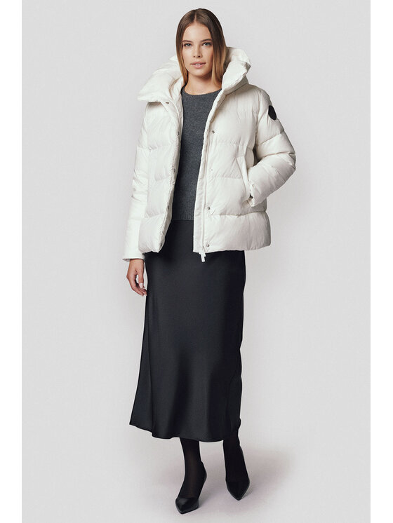 Lancerto Lancerto Kurtka puchowa Azura KU135224000001 Biały Regular Fit