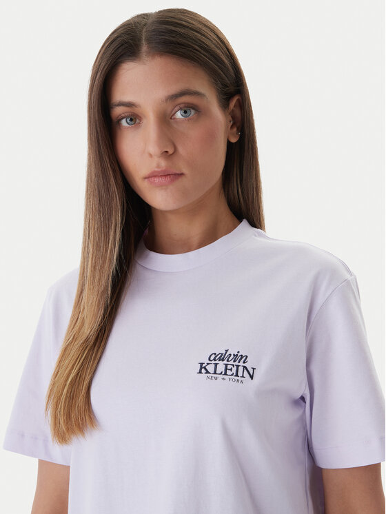 Calvin Klein Jeans Calvin Klein Jeans T-krekls LV047F801G Rozā Boxy Fit