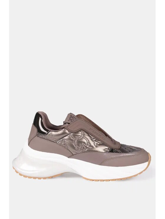 PINKO PINKO Sneakersy Ariel 19 Hnědá