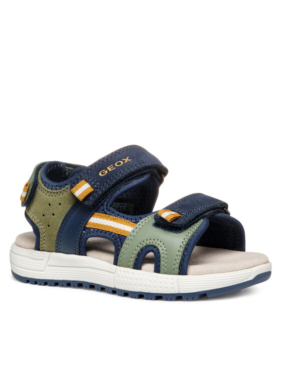Geox Geox Σανδάλια J Alben J35AVA 1520 CF3F4 M Χακί