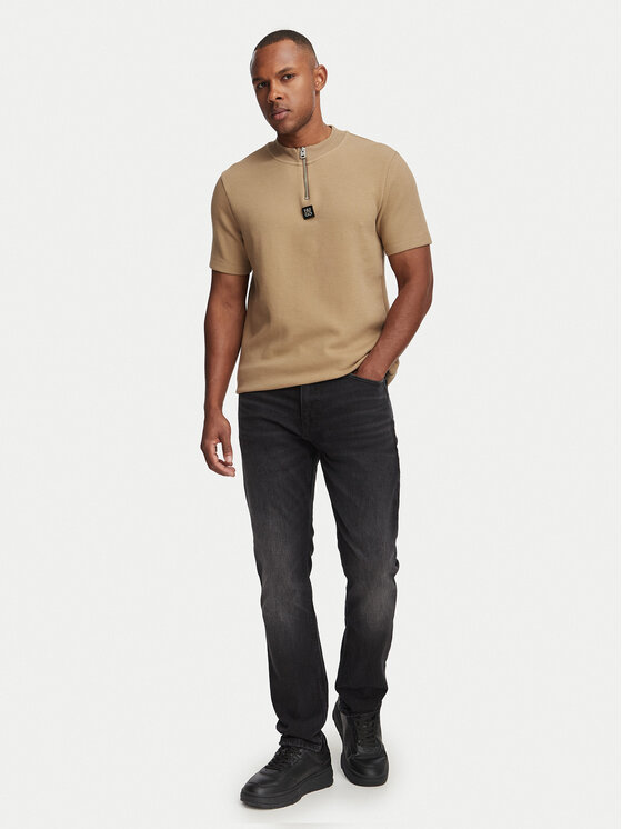 HUGO HUGO Jeans hlače 50561271 Siva Slim Fit