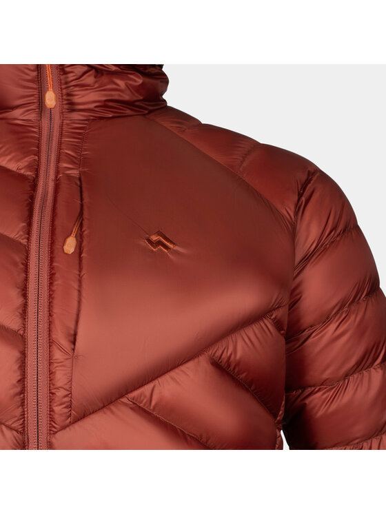 Alpinus Alpinus Kurtka puchowa Oronaye Czerwony Regular Fit