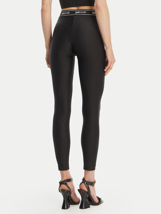 Just Cavalli Just Cavalli Leggings 80PAC100 J0108 Crna Skinny Fit